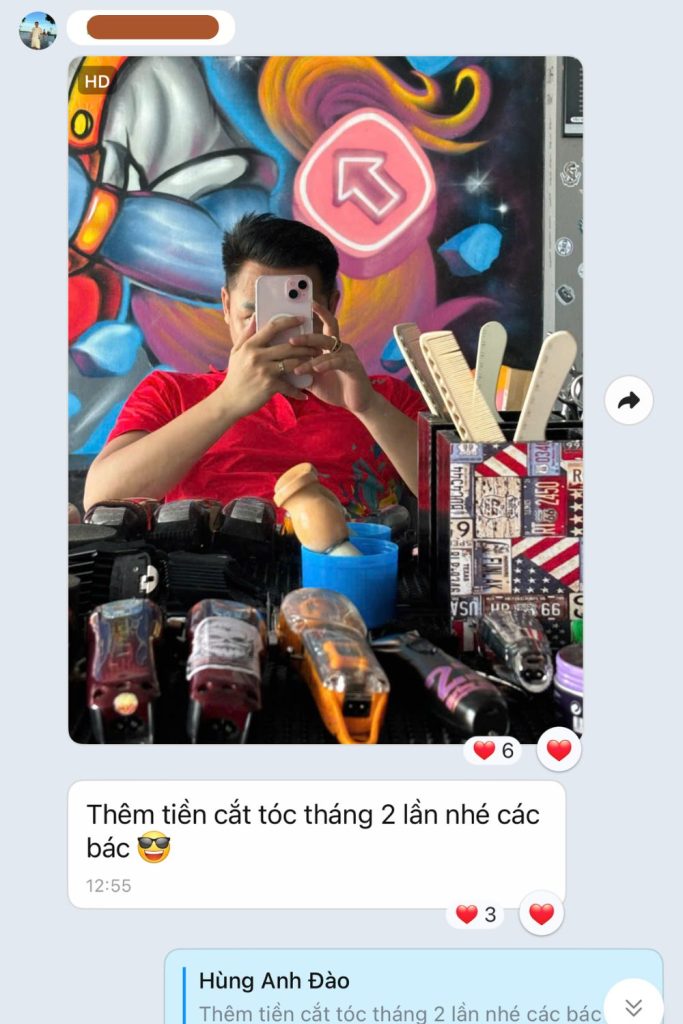 hùng anh đào sau cấy tóc chữa hói đầu thành công