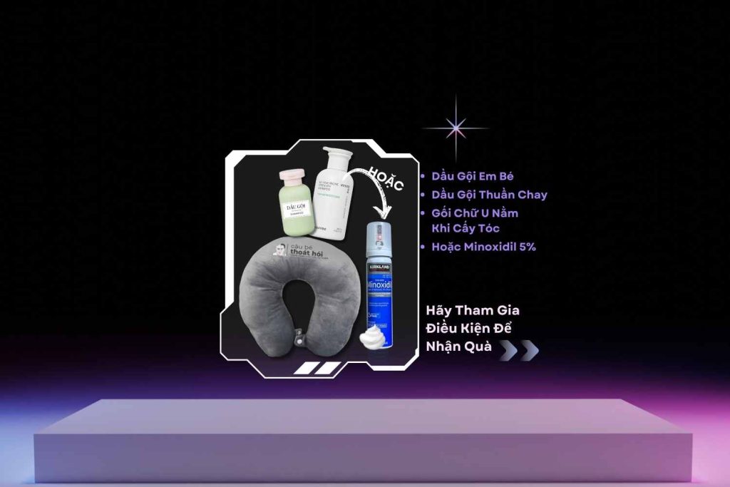 CẬU BÉ THOÁT HÓI BANNER QUÀ CẤY TÓC